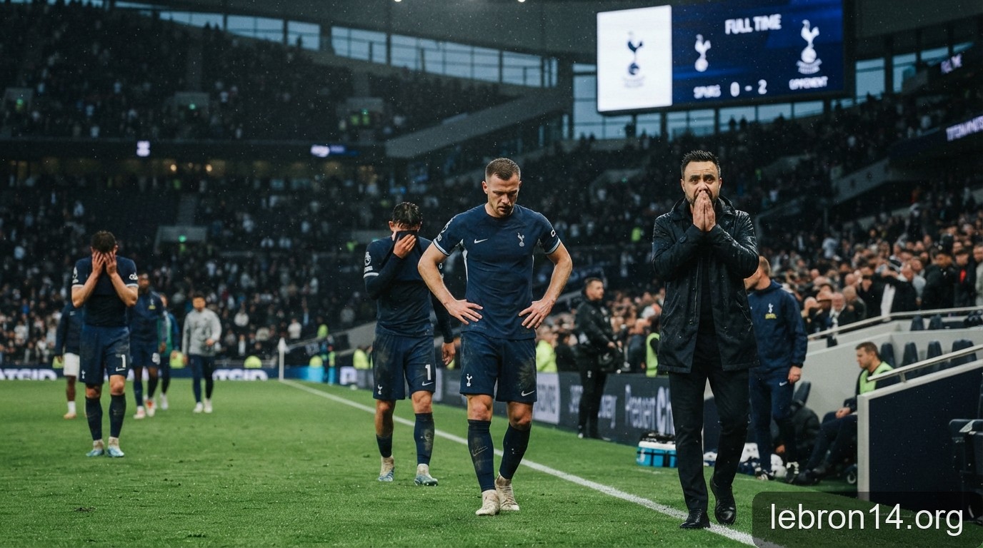 Ngoại hạng Anh 2026/27: Tottenham rơi xuống đáy bảng, khủng hoảng không lối thoát?